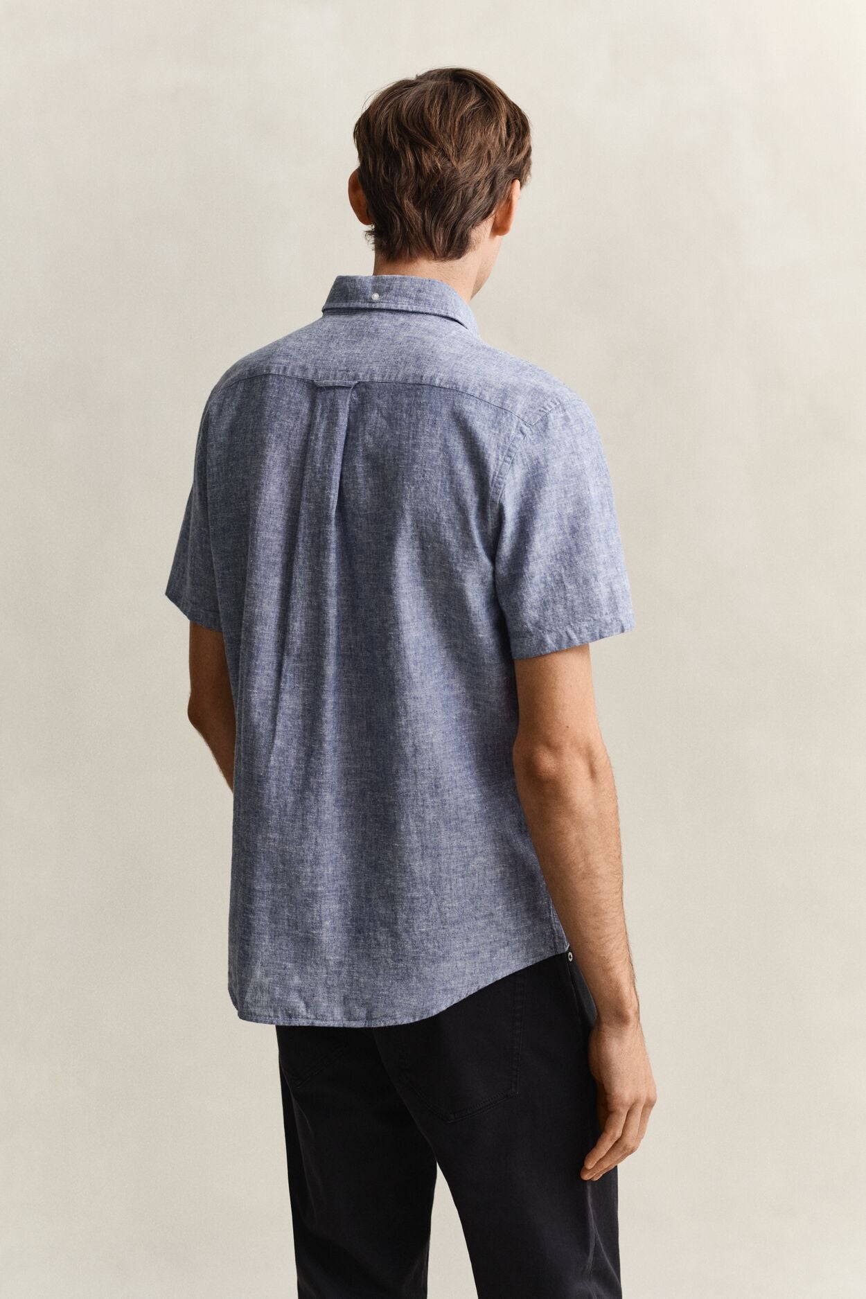 Regular Cotton Linen Ss Shirt