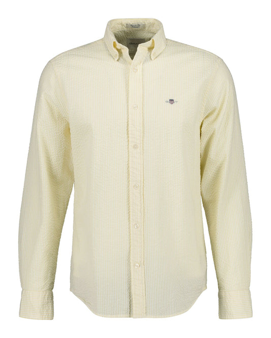 Regular Seersucker Stripe Shirt