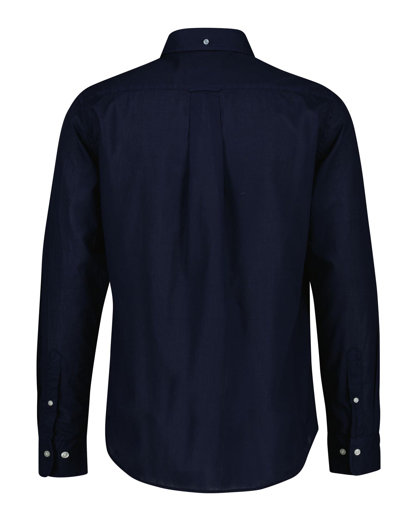 Regular Fit Garment-Dyed Cotton Voile Shirt