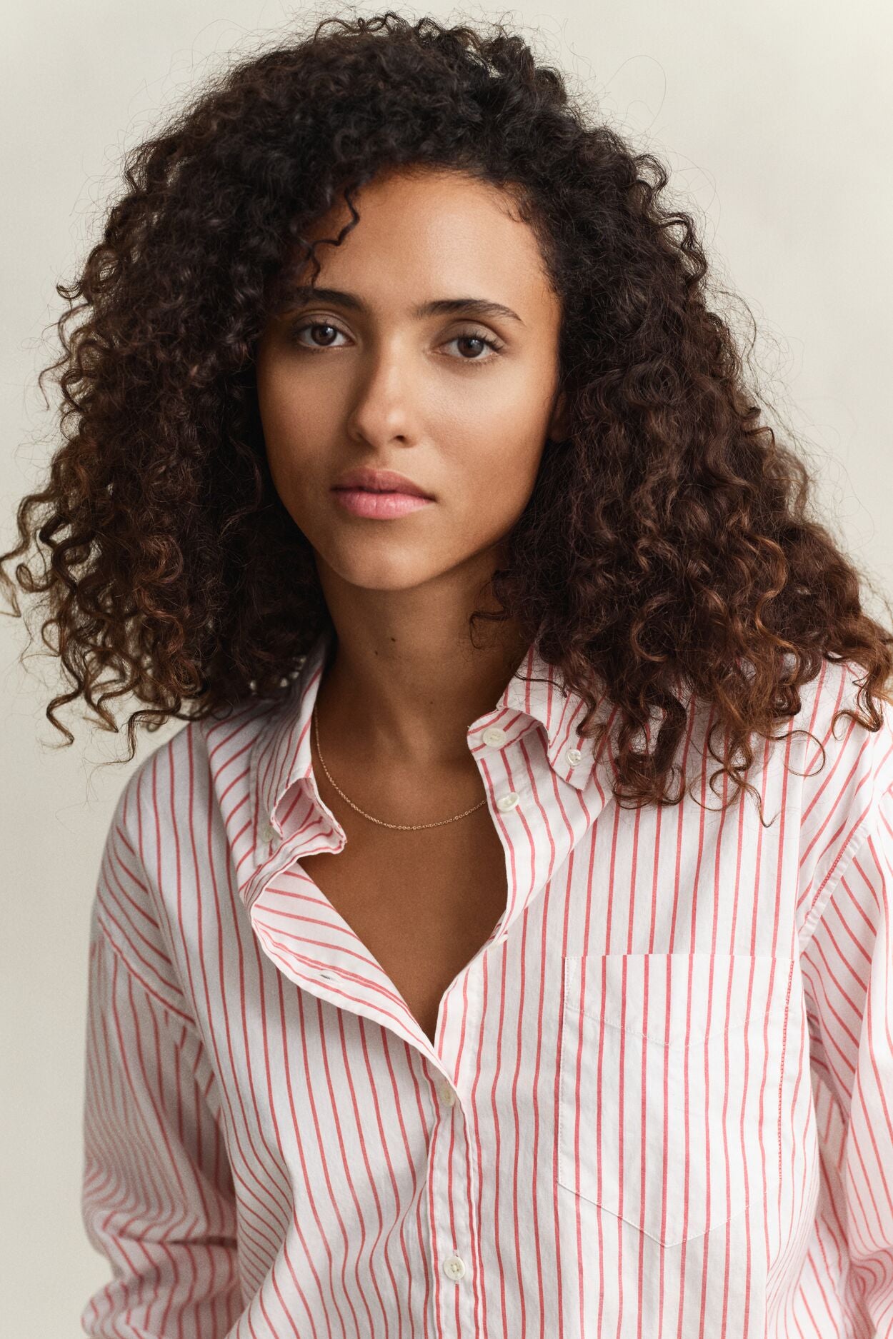 Relaxed Luxury Oxford Stripe Bd Shirt