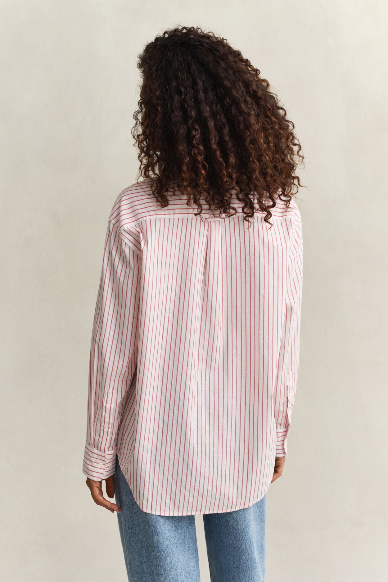 Relaxed Luxury Oxford Stripe Bd Shirt