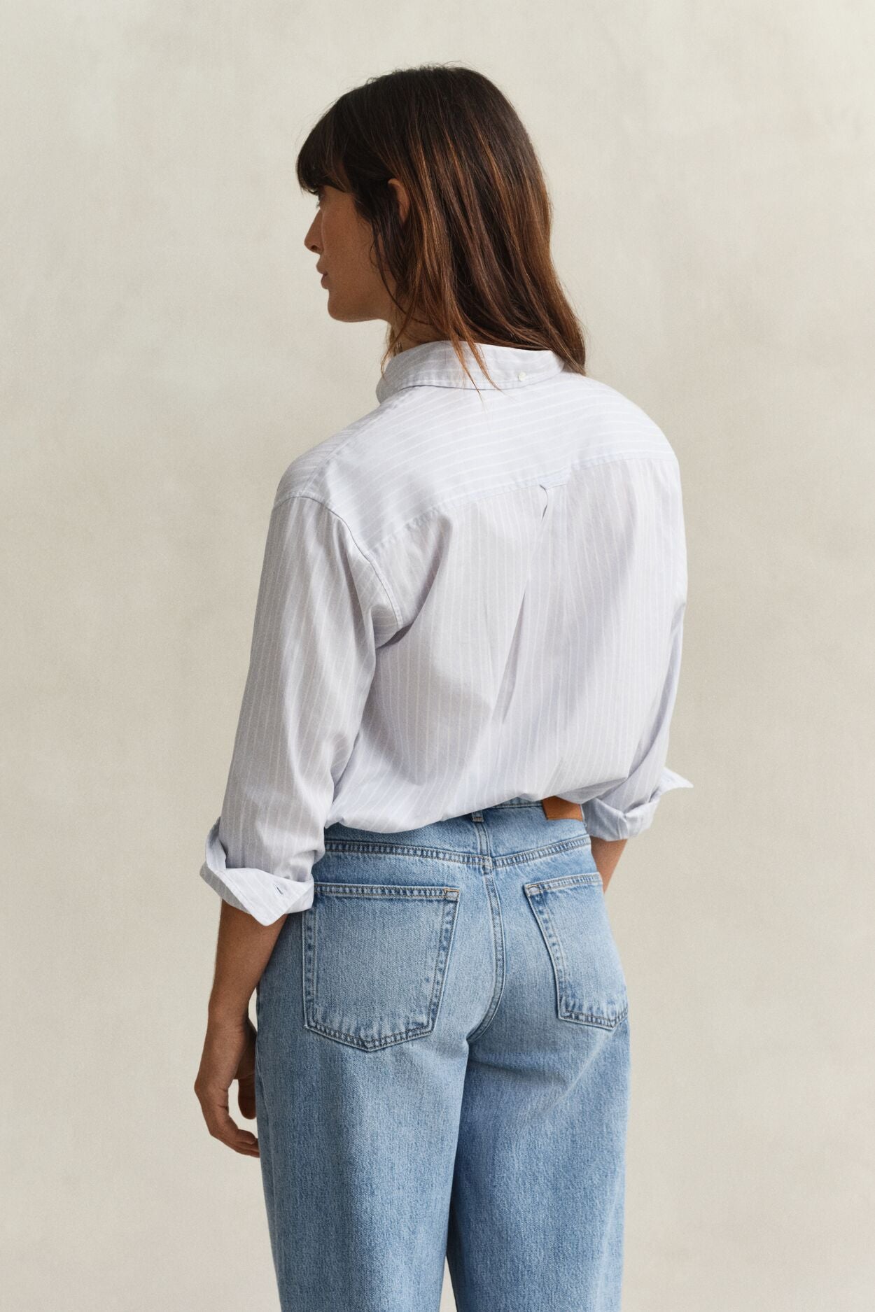 Relaxed Luxury Oxford Stripe Bd Shirt