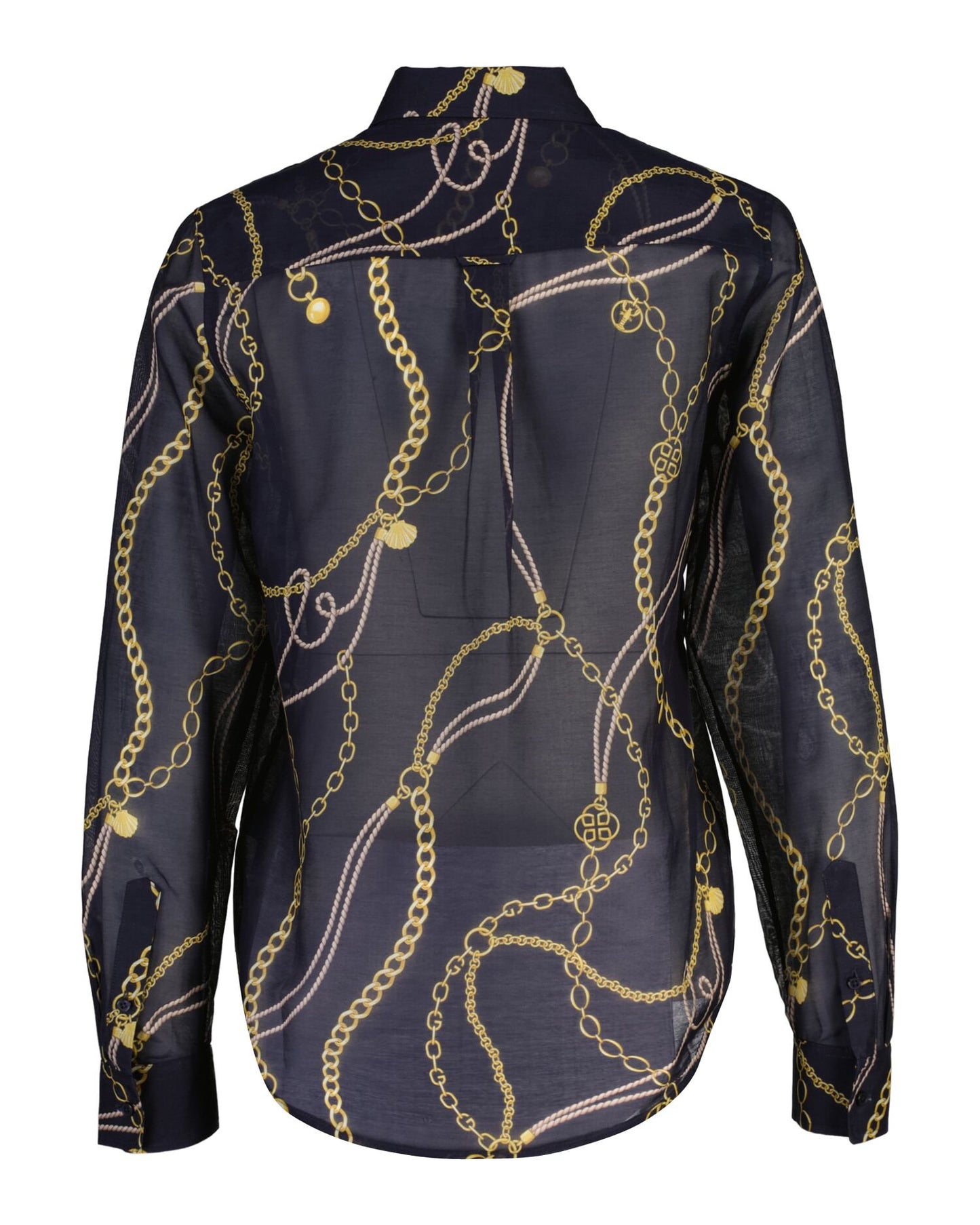 Regular Printed Ctn Silk Ls Shirt