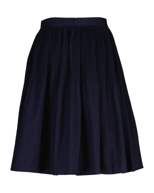 Cotton Pleated Skirt