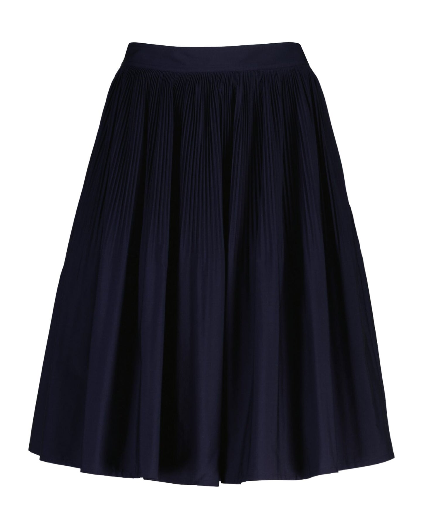 Cotton Pleated Skirt