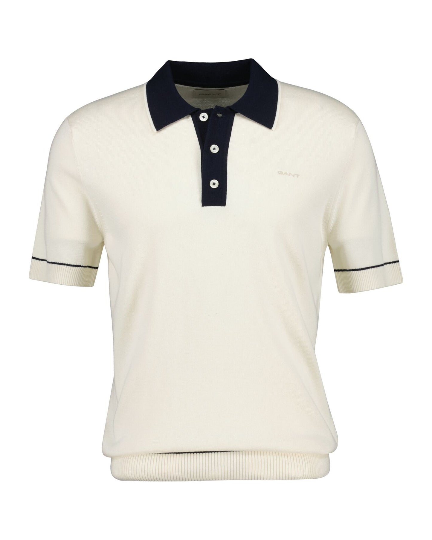 Cotton Modal Polo Sweater