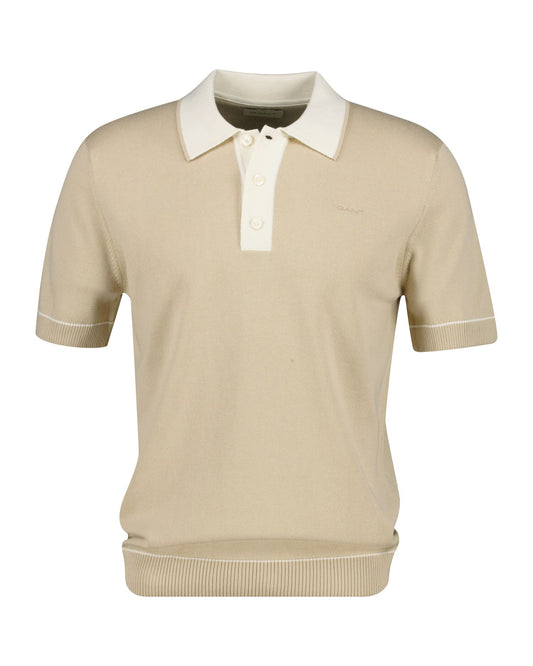 Cotton Modal Polo Sweater