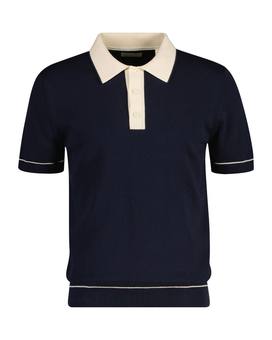 Cotton Modal Polo Sweater