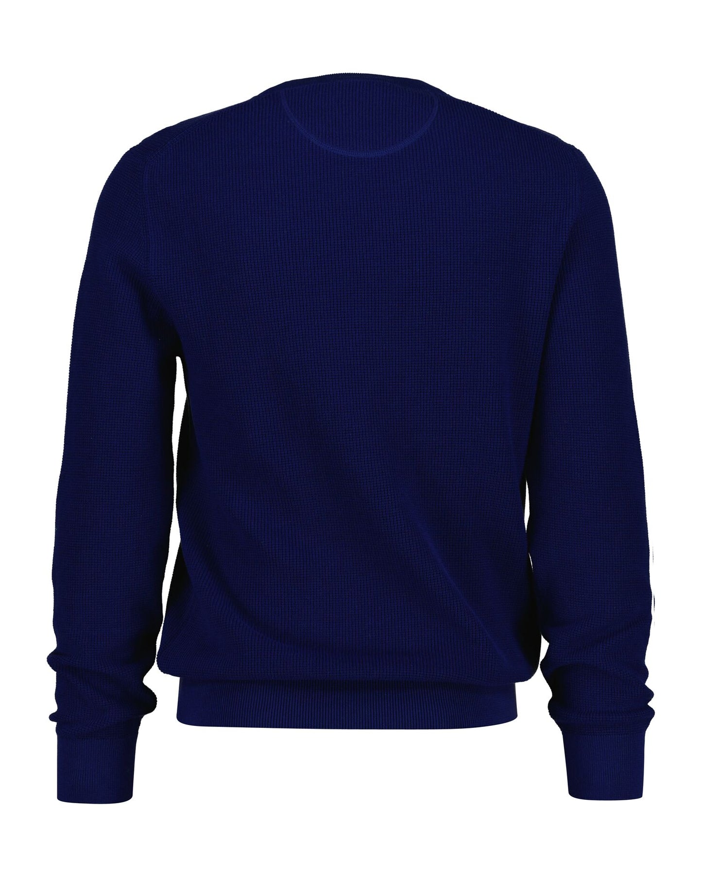 Textured Cotton Crew Neck Sweater