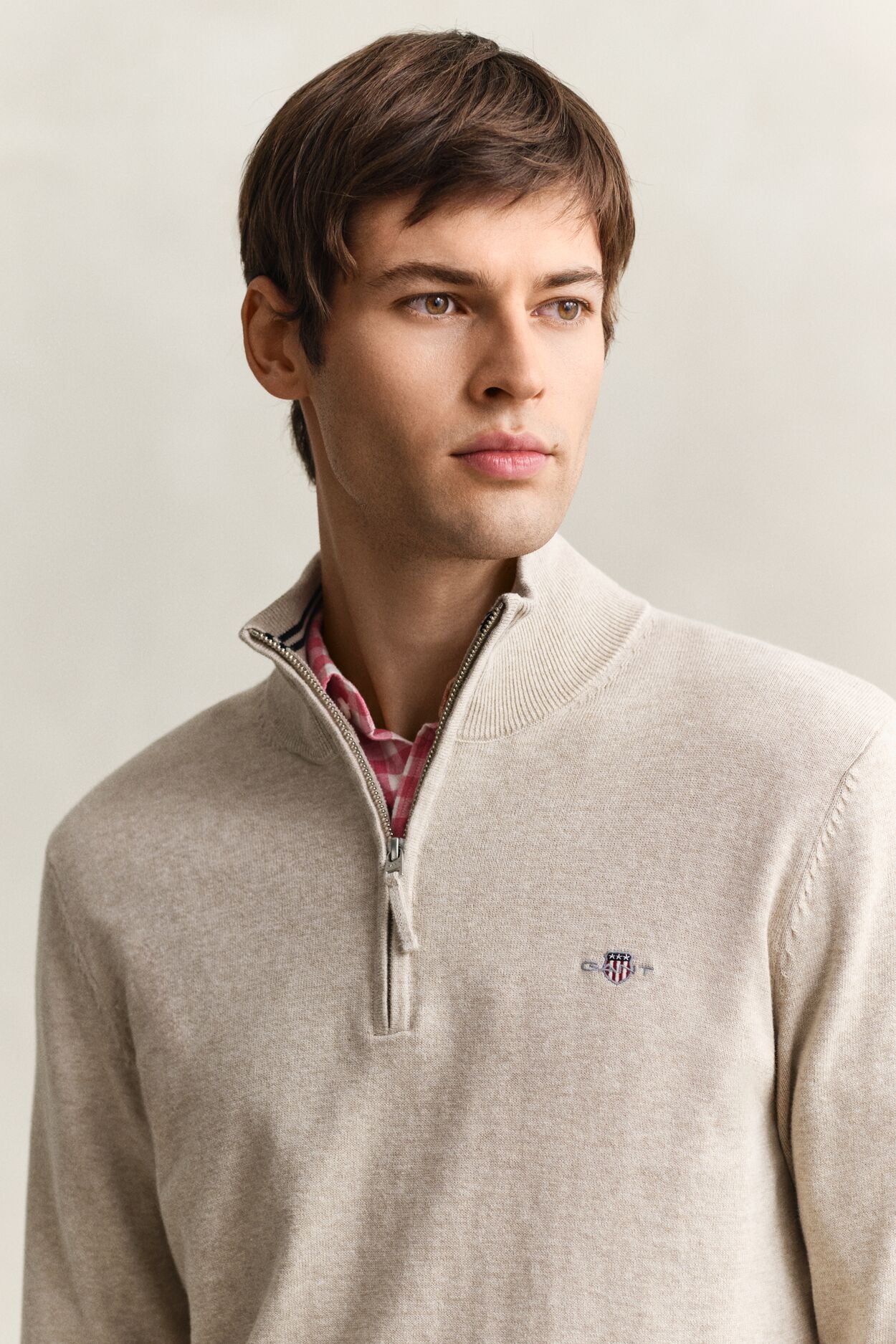 Classic Cotton Half Zip