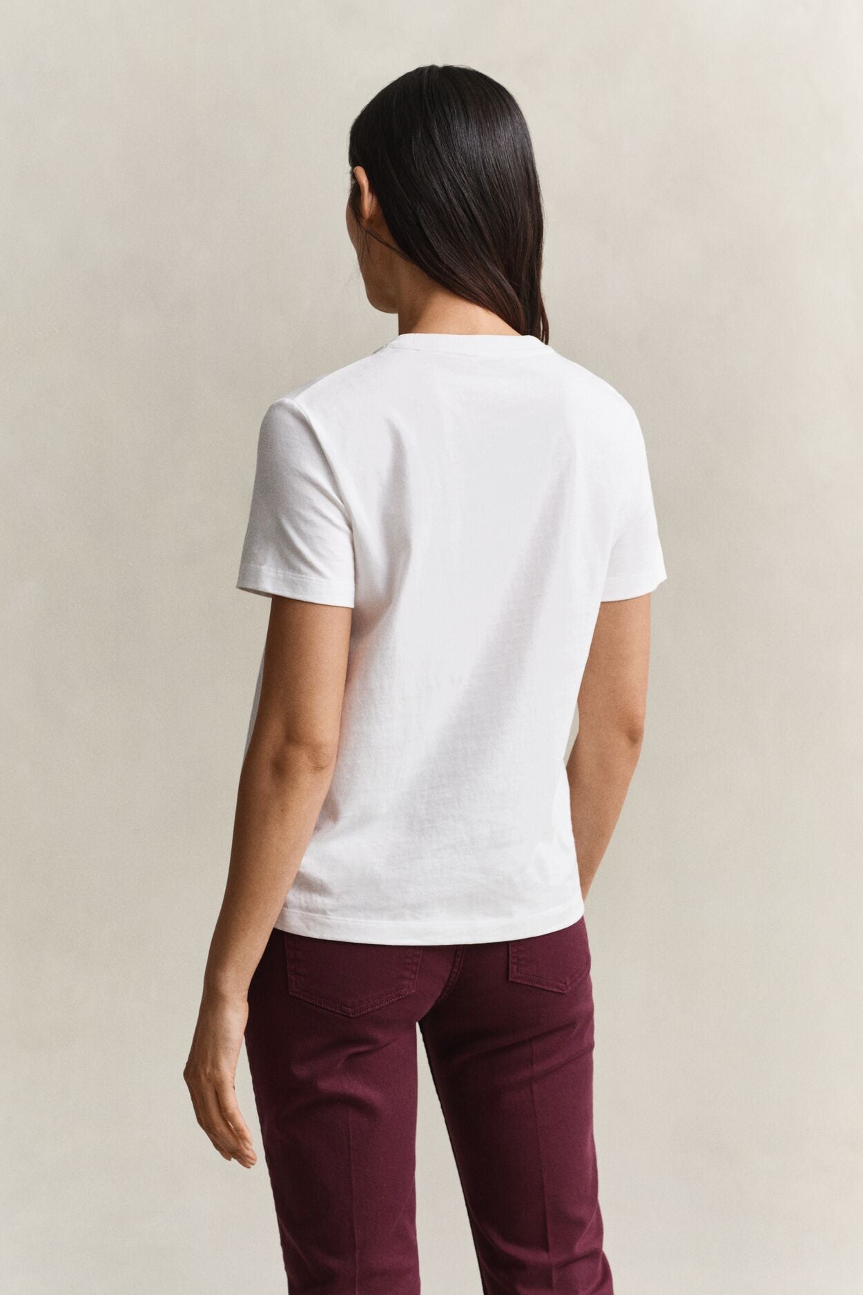 Gant  Regular Fit Graphic Crew Neck T-Shirt