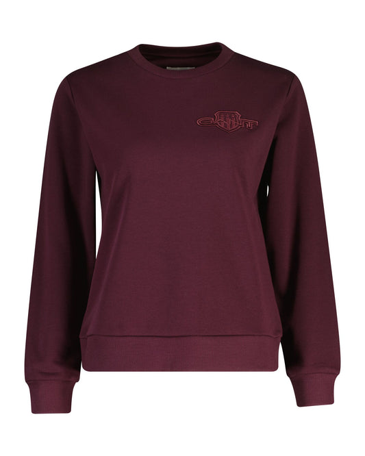 Regular Tonal Shield Crew Neck Sweat