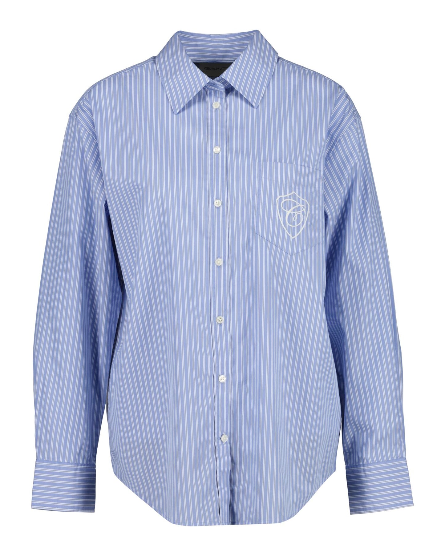 Gant  Relaxed Fit Classic Poplin Striped Shirt