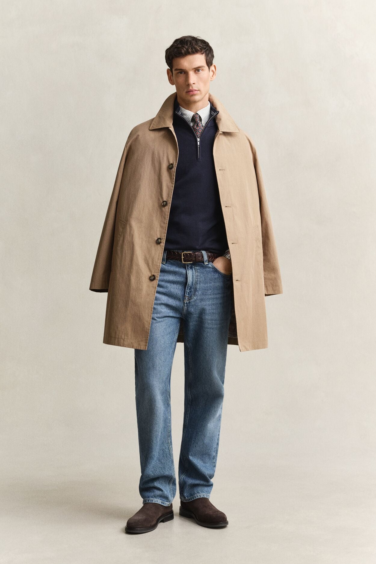Classic Cotton Half Zip