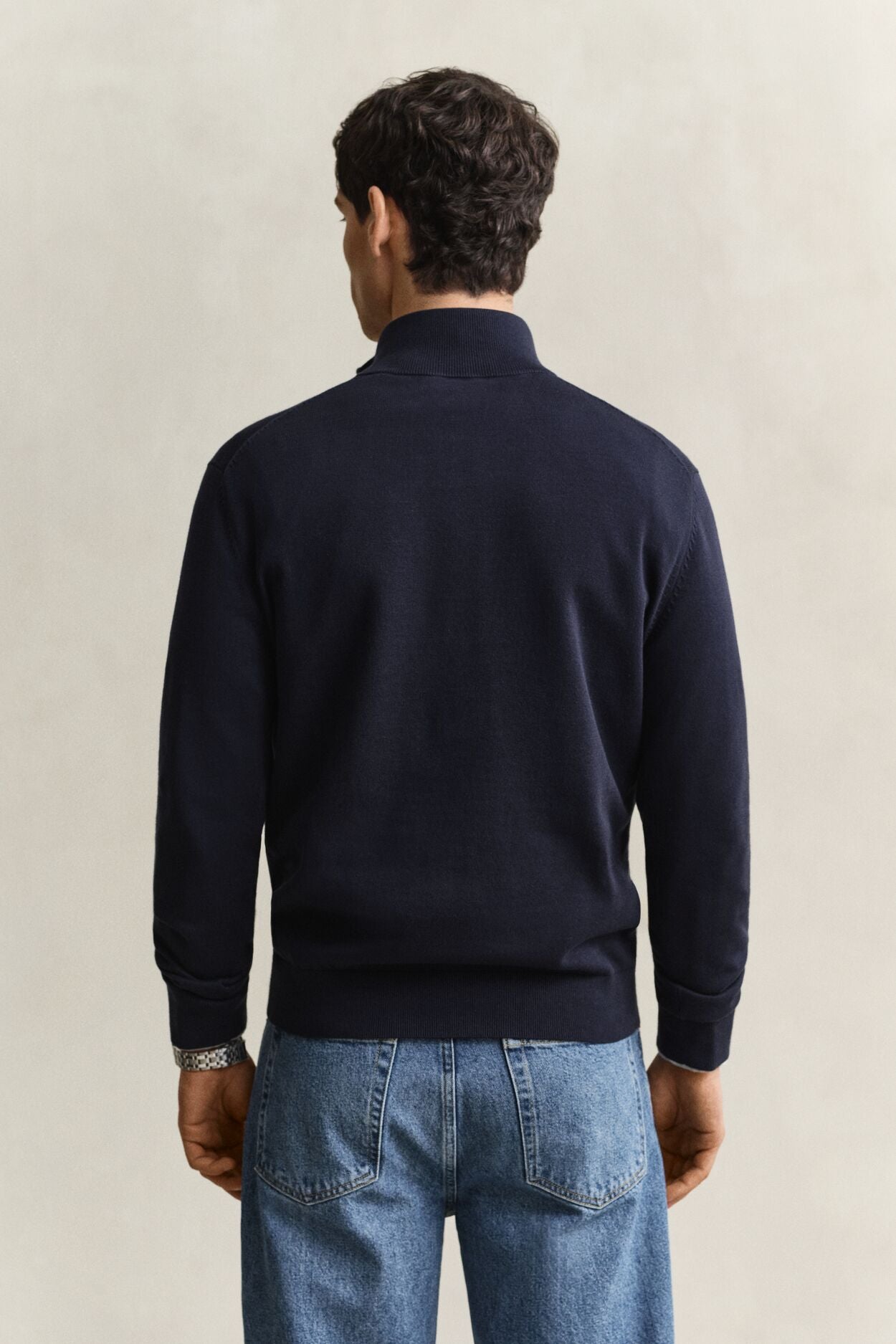 Classic Cotton Half Zip