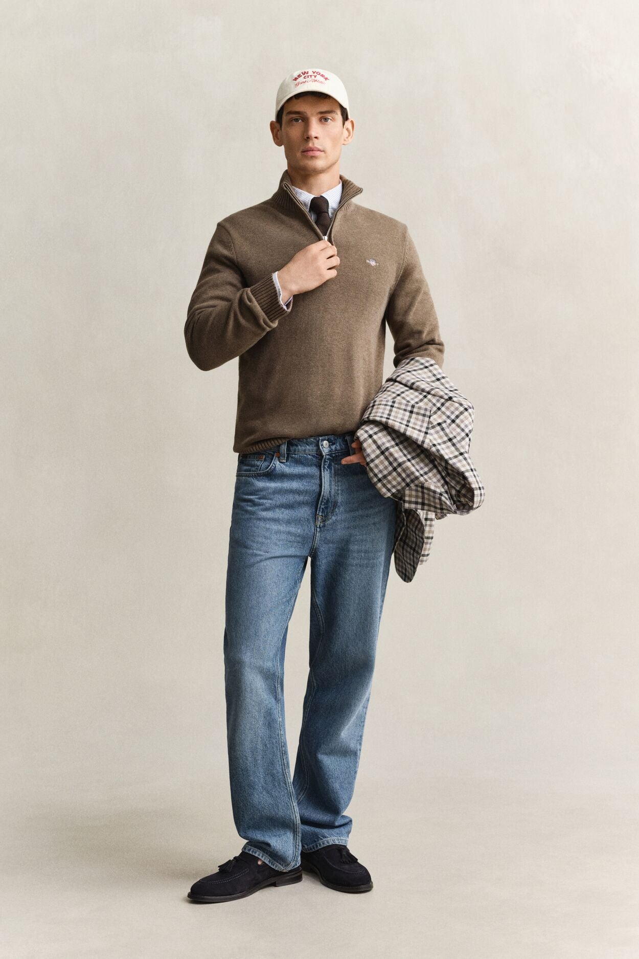 Classic Cotton Half Zip