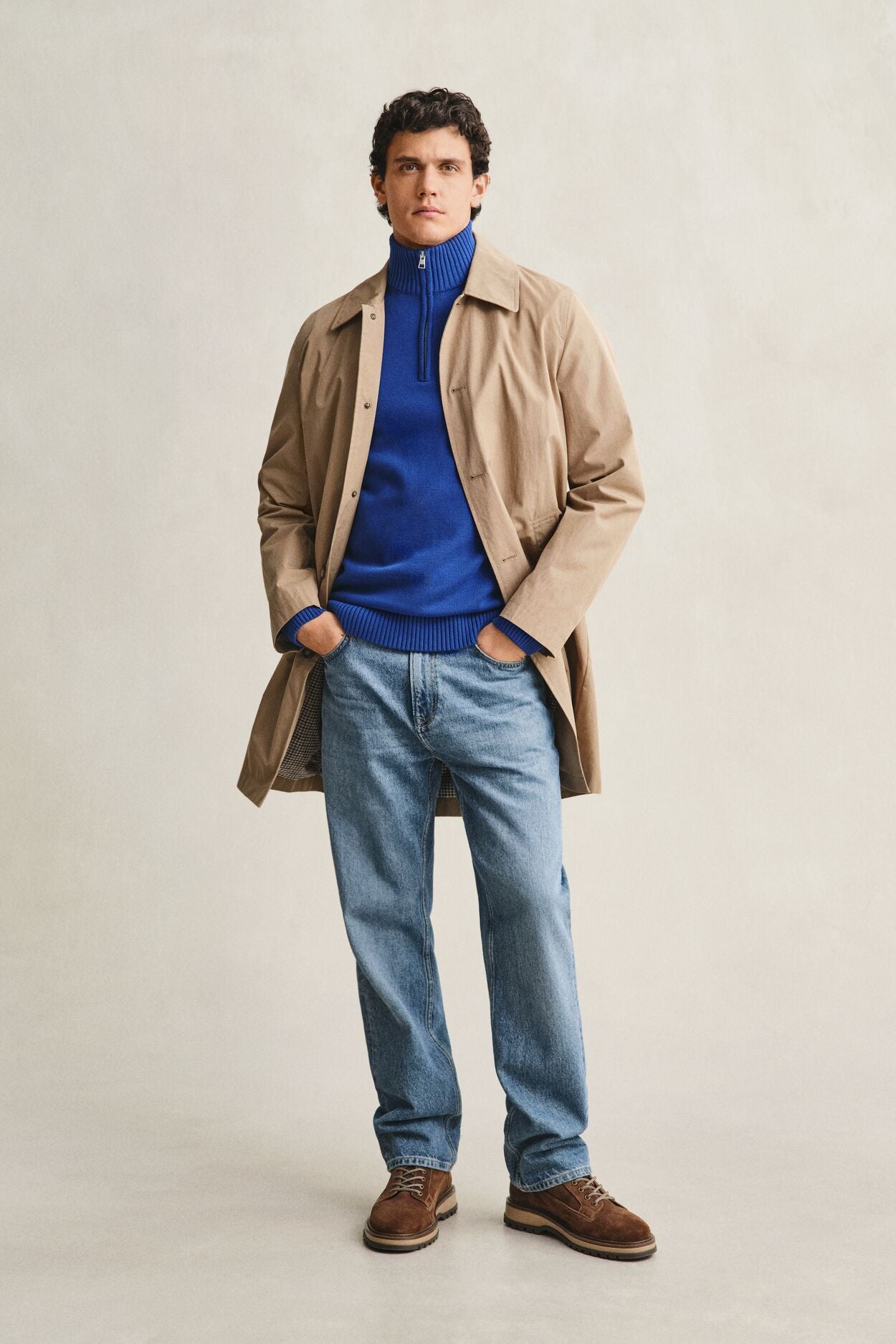 Classic Cotton Half Zip