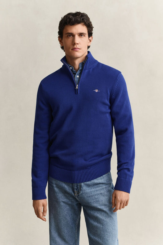 Classic Cotton Half Zip