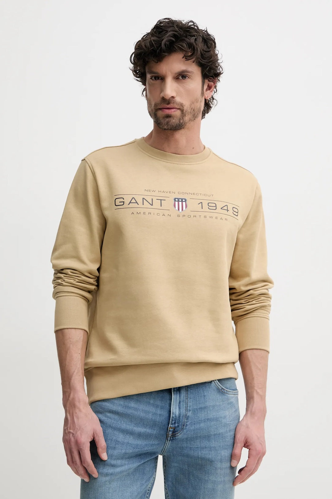 Graphic Crew Neck Sweatshirt