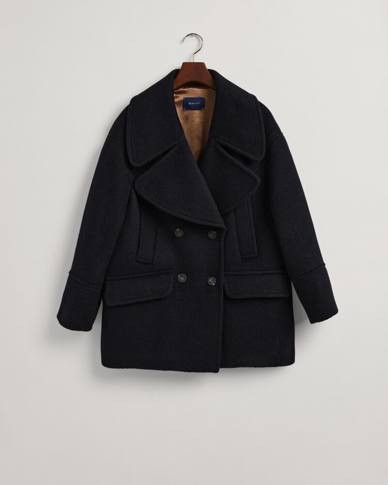 D2. Oversized Peacoat Evening Blue / S