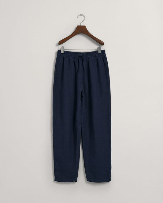 Teens Linen Pants Marine / 146/152