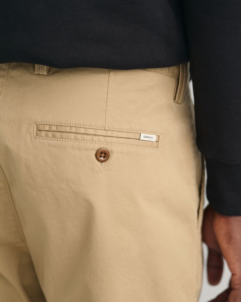 Regular Fit Twill Chinos DARK KHAKI / 32X32