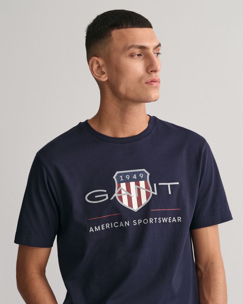 Archive Shield T-Shirt Blue / S