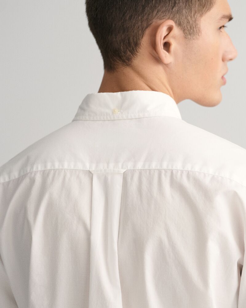 Regular Fit Poplin Shirt White / S