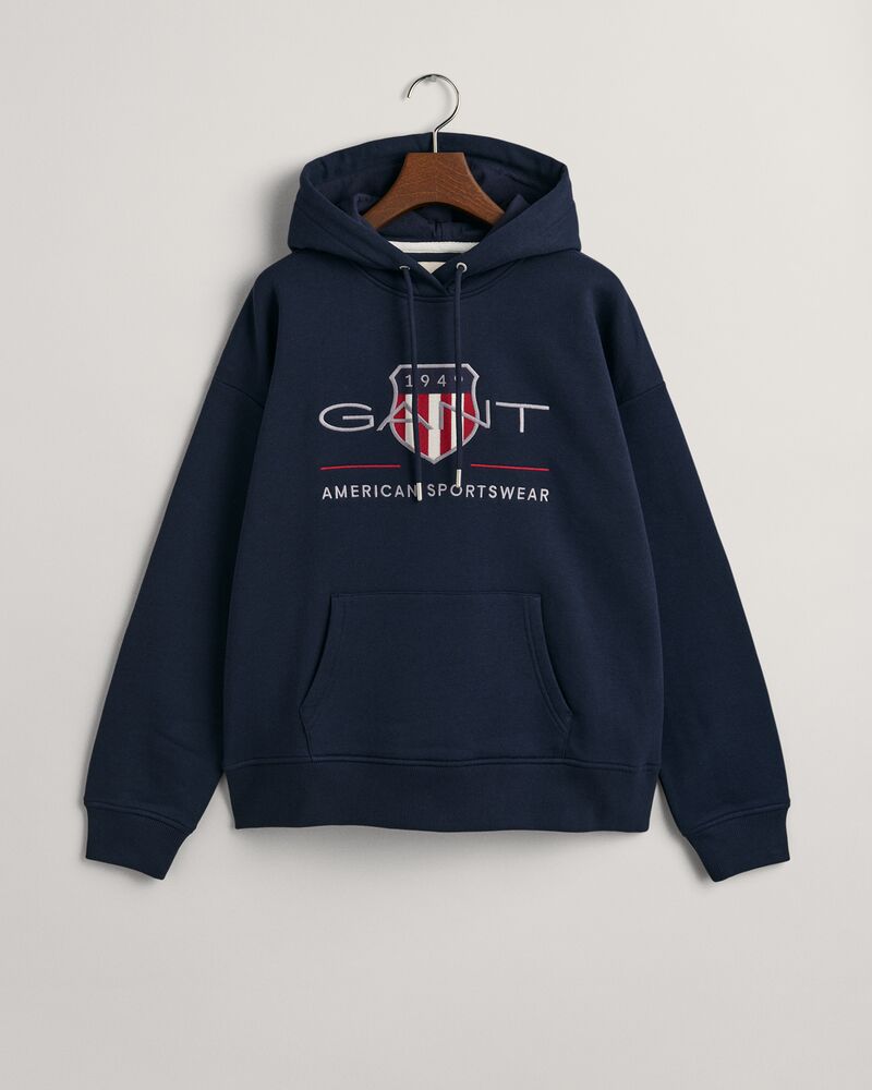 Archive Shield Hoodie Evening Blue / S