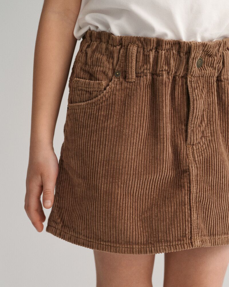 Mini Cord Skirt Cocoa Brown / 110/116