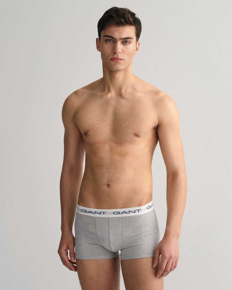 3-Pack Trunks Grey Melange / S