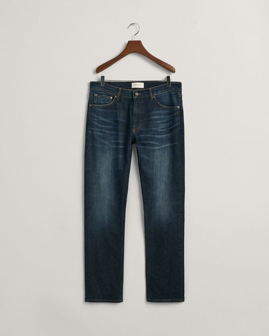 Regular Fit Archive Wash Jeans Dark Blue Archive / 32X34