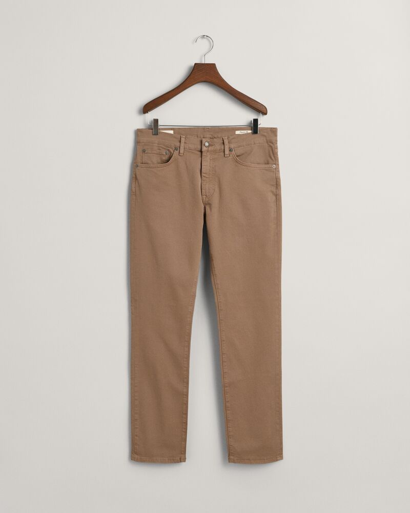 Regular Fit Desert Jeans Brown / 33X32