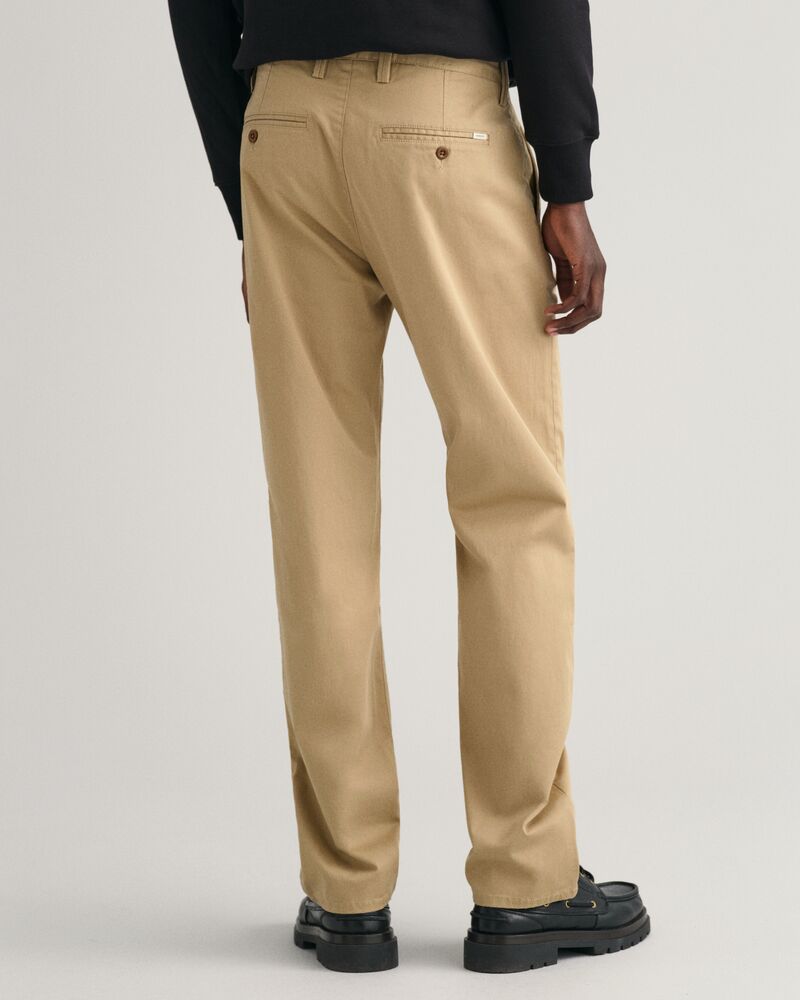 Regular Fit Twill Chinos DARK KHAKI / 32X32
