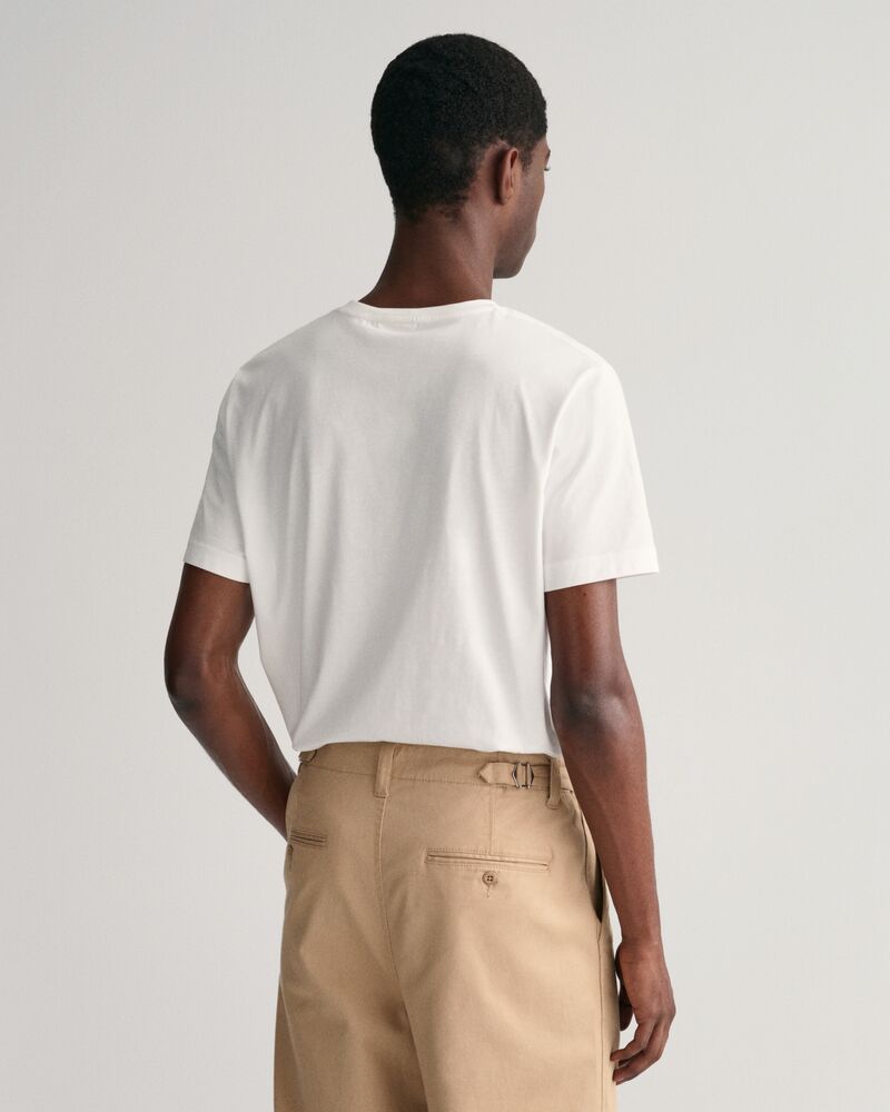 Regular Fit Shield T-Shirt White / S