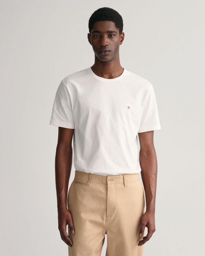 Regular Fit Shield T-Shirt White / S