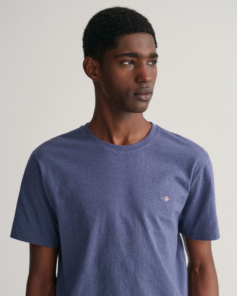 Regular Fit Shield T-Shirt Blue / S