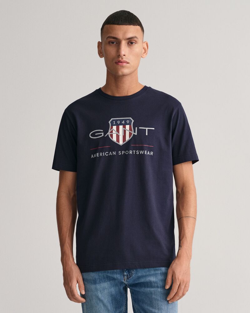 Archive Shield T-Shirt Blue / S