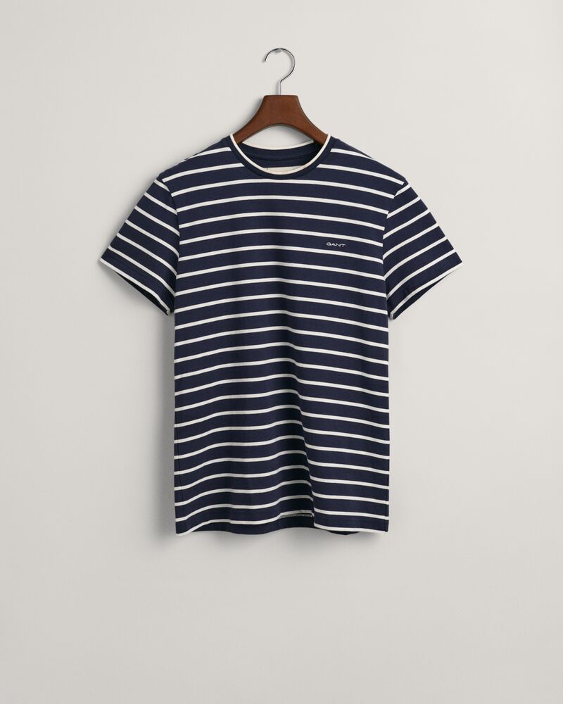 Striped T-Shirt Eggshell / S