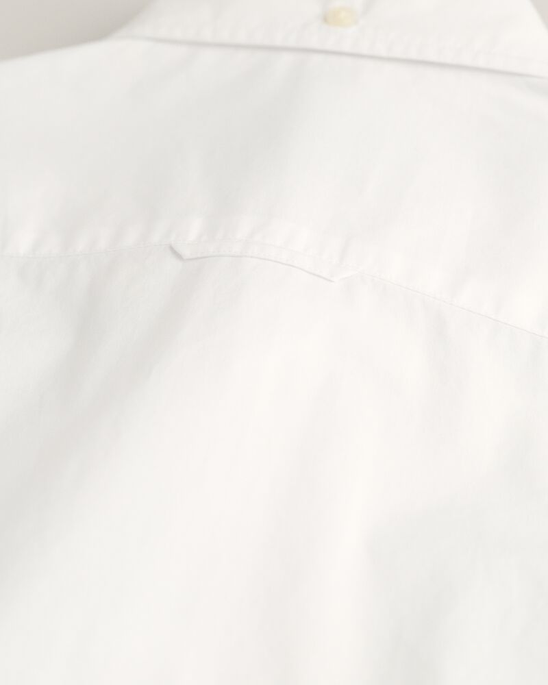 Slim Fit Classic Poplin Shirt White / S
