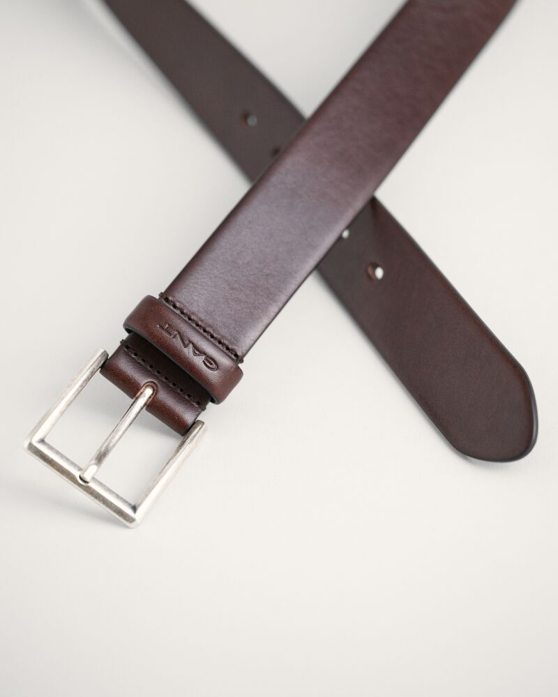 Classic Leather Belt Rich Brown / 80X32