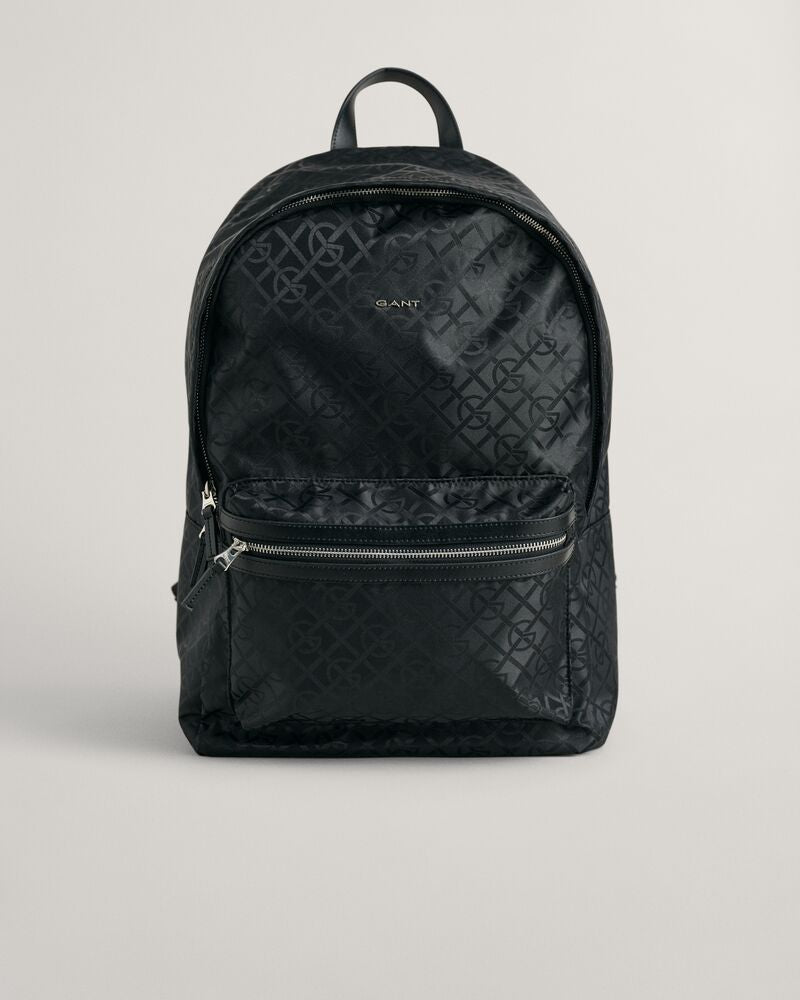 G Patterned Backpack Ebony Black / Onesize