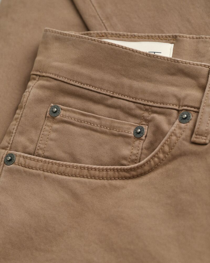 Regular Fit Desert Jeans Brown / 33X32