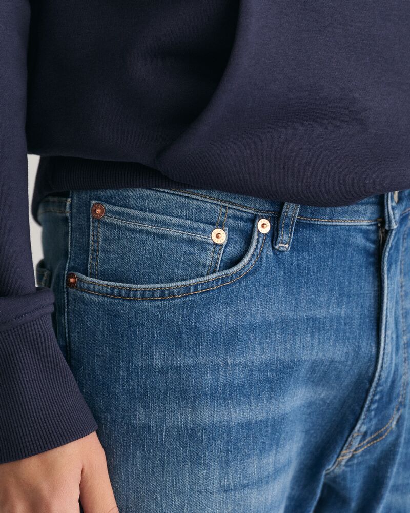 Extra Slim Fit Active Recover Jeans MID BLUE BROKEN IN / 32X32