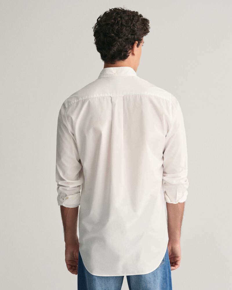 Regular Fit Poplin Shirt White / S