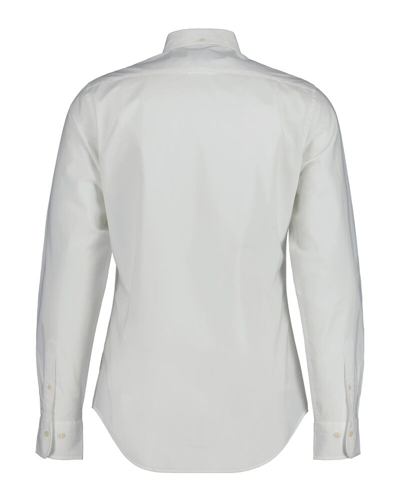 Slim Fit Classic Poplin Shirt White / S