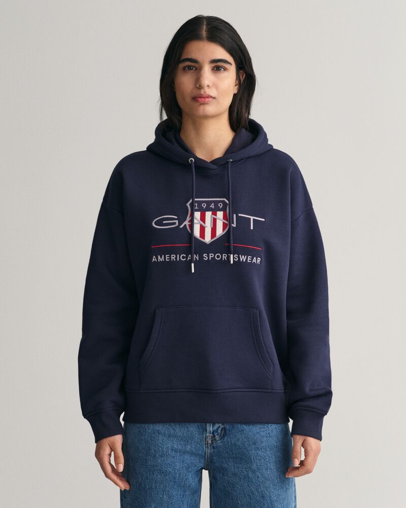 Archive Shield Hoodie Evening Blue / S