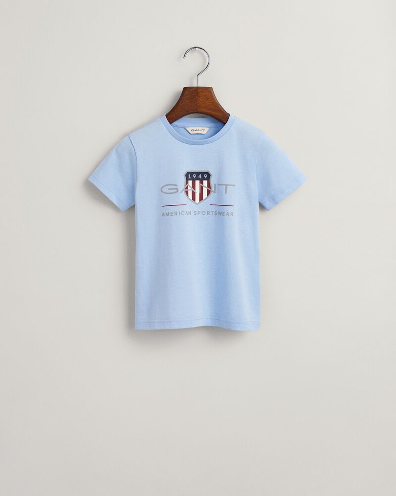 Kids Archive Shield T-Shirt Shade Blue / 92