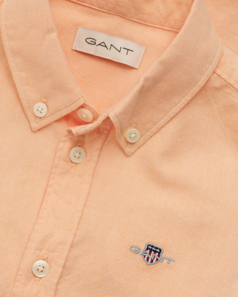 Kids Shield Oxford Shirt Coral Apricot / 92