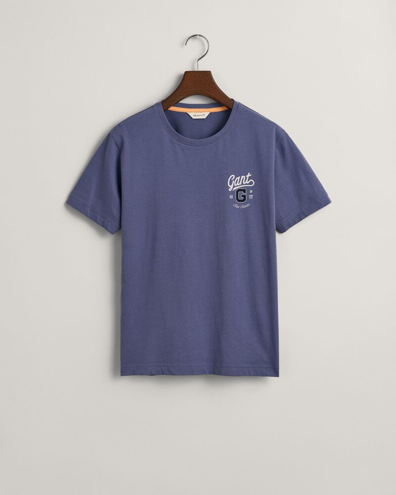 Teens Graphic T-Shirt Washed Blue / 134/140